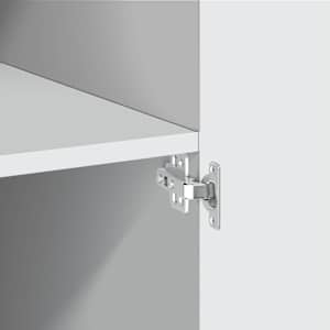 Skříň highboard bílá 70 x 42,5 x 185 cm kompozitní dřevo - obrázek 7