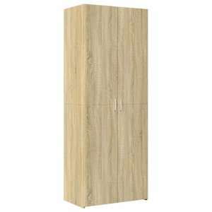Skříň highboard dub sonoma 70 x 42,5 x 185 cm kompozitní dřevo - obrázek 2