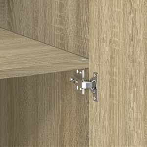 Skříň highboard dub sonoma 70 x 42,5 x 185 cm kompozitní dřevo - obrázek 7