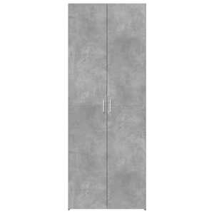 Skříň highboard betonově šedá 70x42,5x185 cm kompozitní dřevo - obrázek 4