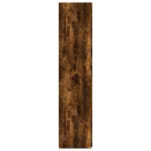 Skříň highboard kouřový dub 70 x 42,5 x 185 cm kompozitní dřevo - obrázek 5