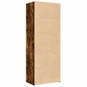 Skříň highboard kouřový dub 70 x 42,5 x 185 cm kompozitní dřevo - obrázek 6