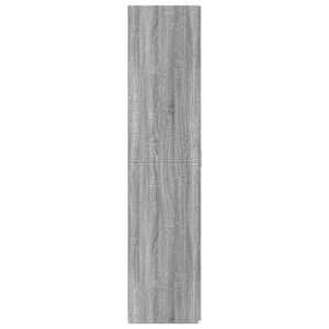 Skříň highboard šedá sonoma 70 x 42,5 x 185 cm kompozitní dřevo - obrázek 5