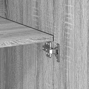 Skříň highboard šedá sonoma 70 x 42,5 x 185 cm kompozitní dřevo - obrázek 7
