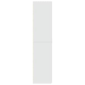 Skříň highboard bílá 70 x 42,5 x 185 cm kompozitní dřevo - obrázek 5