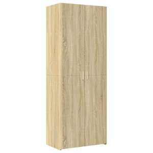 Skříň highboard dub sonoma 70 x 42,5 x 185 cm kompozitní dřevo - obrázek 2