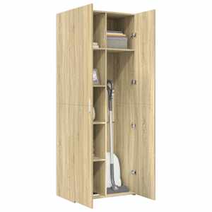 Skříň highboard dub sonoma 70 x 42,5 x 185 cm kompozitní dřevo - obrázek 7