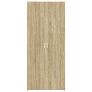 Skříň highboard dub sonoma 70 x 42,5 x 185 cm kompozitní dřevo - obrázek 3