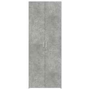 Skříň highboard betonově šedá 70x42,5x185 cm kompozitní dřevo - obrázek 4