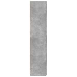 Skříň highboard betonově šedá 70x42,5x185 cm kompozitní dřevo - obrázek 5