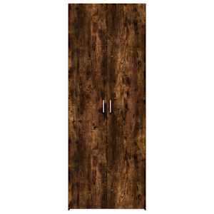 Skříň highboard kouřový dub 70 x 42,5 x 185 cm kompozitní dřevo - obrázek 4