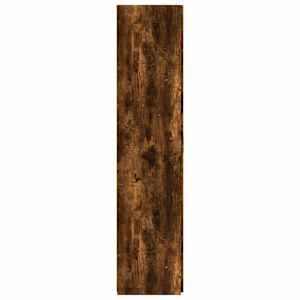 Skříň highboard kouřový dub 70 x 42,5 x 185 cm kompozitní dřevo - obrázek 5