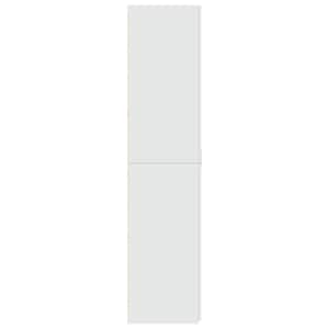 Skříň highboard bílá 80 x 42,5 x 185 cm kompozitní dřevo - obrázek 5