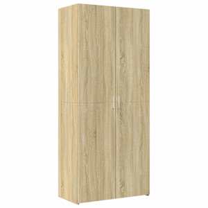 Skříň highboard dub sonoma 80 x 42,5 x 185 cm kompozitní dřevo - obrázek 2