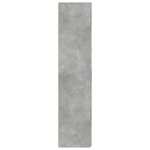 Skříň highboard betonově šedá 80x42,5x185 cm kompozitní dřevo - obrázek 5