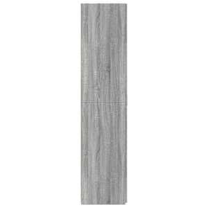 Skříň highboard šedá sonoma 80 x 42,5 x 185 cm kompozitní dřevo - obrázek 5