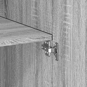 Skříň highboard šedá sonoma 80 x 42,5 x 185 cm kompozitní dřevo - obrázek 7