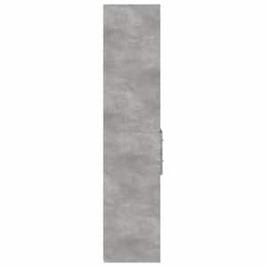 Skříň highboard betonově šedá 40x42,5x185 cm kompozitní dřevo - obrázek 5