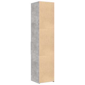 Skříň highboard betonově šedá 40x42,5x185 cm kompozitní dřevo - obrázek 6