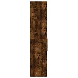 Skříň highboard kouřový dub 40 x 42,5 x 185 cm kompozitní dřevo - obrázek 5