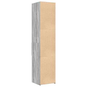 Skříň highboard šedá sonoma 40 x 42,5 x 185 cm kompozitní dřevo - obrázek 6