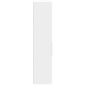 Skříň highboard bílá 45 x 42,5 x 185 cm kompozitní dřevo - obrázek 5