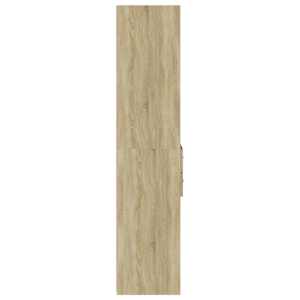 Skříň highboard dub sonoma 45 x 42,5 x 185 cm kompozitní dřevo - obrázek 5