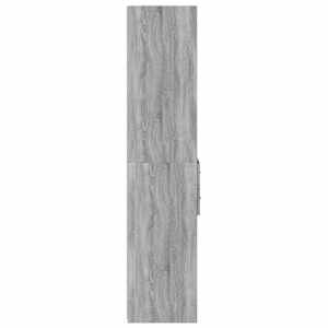 Skříň highboard šedá sonoma 45 x 42,5 x 185 cm kompozitní dřevo - obrázek 5