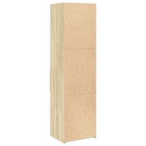 Skříň highboard dub sonoma 50 x 42,5 x 185 cm kompozitní dřevo - obrázek 6