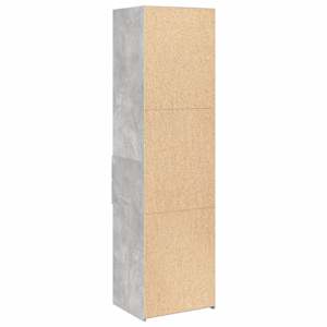 Skříň highboard betonově šedá 50x42,5x185 cm kompozitní dřevo - obrázek 6