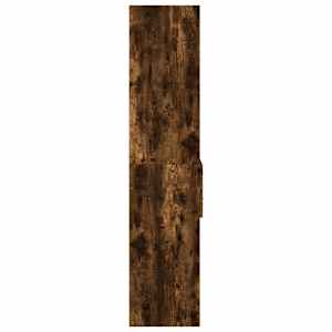 Skříň highboard kouřový dub 50 x 42,5 x 185 cm kompozitní dřevo - obrázek 5