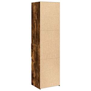 Skříň highboard kouřový dub 50 x 42,5 x 185 cm kompozitní dřevo - obrázek 6