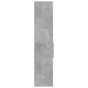 Skříň highboard betonově šedá 70x42,5x185 cm kompozitní dřevo - obrázek 5