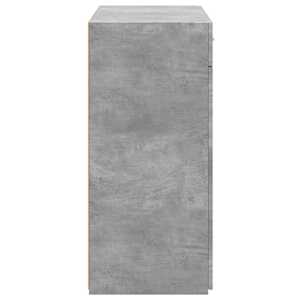 Příborník betonově šedý 80 x 42,5 x 93 cm kompozitní dřevo - obrázek 5