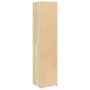 Skříň highboard dub sonoma 40 x 41 x 185 cm kompozitní dřevo - obrázek 6