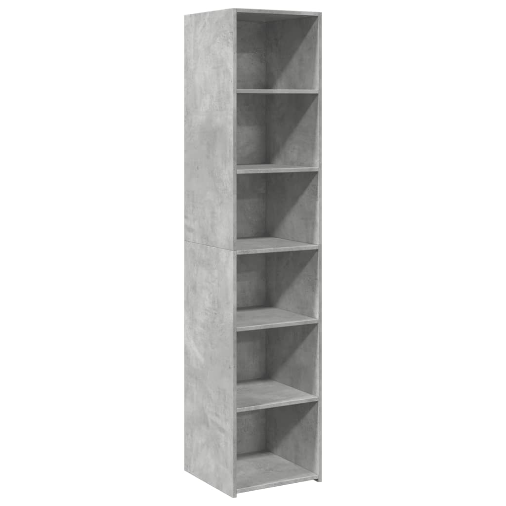 vidaXL Skříň highboard betonově šedá 40 x 41 x 185 cm kompozitní dřevo