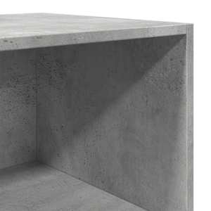 Skříň highboard betonově šedá 40 x 41 x 185 cm kompozitní dřevo - obrázek 7