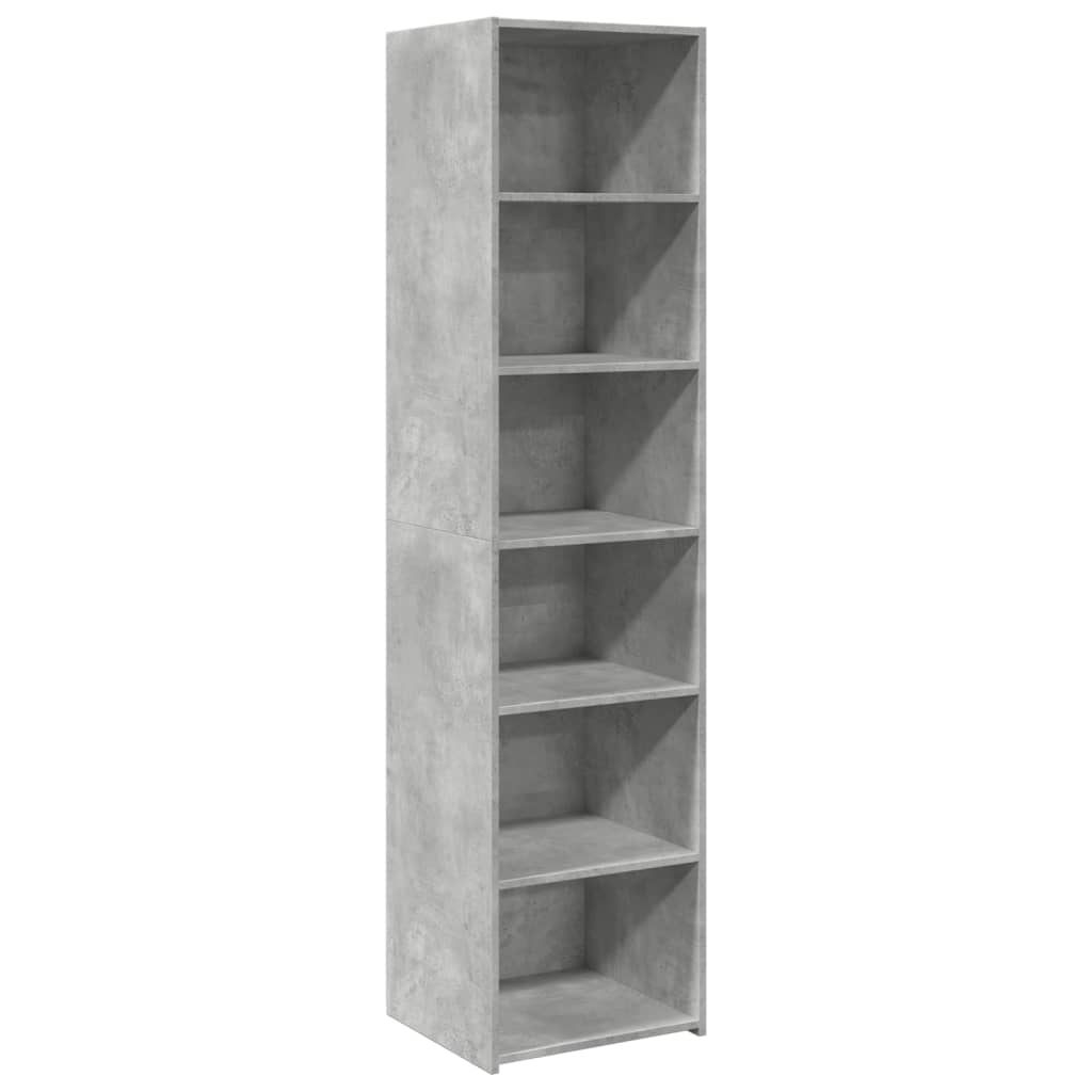 vidaXL Skříň highboard betonově šedá 45 x 41 x 185 cm kompozitní dřevo