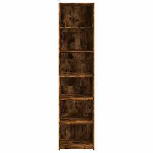 Skříň highboard kouřový dub 45 x 41 x 185 cm kompozitní dřevo - obrázek 4