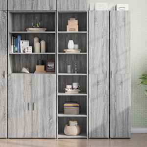 Skříň highboard šedá sonoma 45 x 41 x 185 cm kompozitní dřevo - obrázek 1