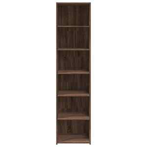 Skříň highboard hnědý dub 45 x 41 x 185 cm kompozitní dřevo - obrázek 4