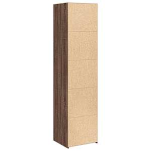 Skříň highboard hnědý dub 45 x 41 x 185 cm kompozitní dřevo - obrázek 6