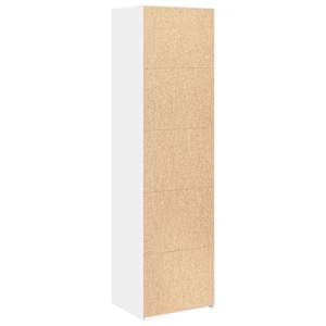 Skříň highboard bílá 50 x 41 x 185 cm kompozitní dřevo - obrázek 6