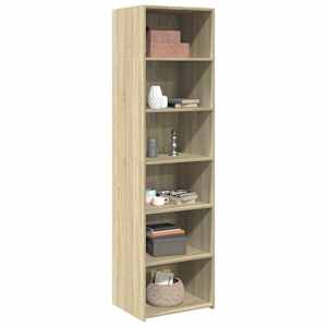 Skříň highboard dub sonoma 50 x 41 x 185 cm kompozitní dřevo - obrázek 3