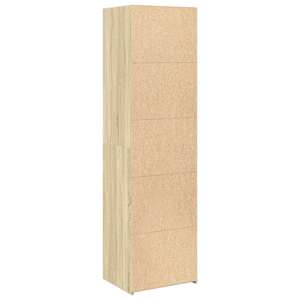 Skříň highboard dub sonoma 50 x 41 x 185 cm kompozitní dřevo - obrázek 6