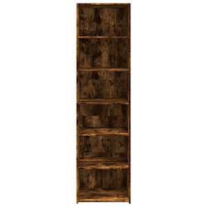 Skříň highboard kouřový dub 50 x 41 x 185 cm kompozitní dřevo - obrázek 4