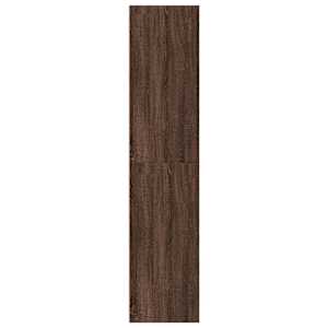 Skříň highboard hnědý dub 50 x 41 x 185 cm kompozitní dřevo - obrázek 5