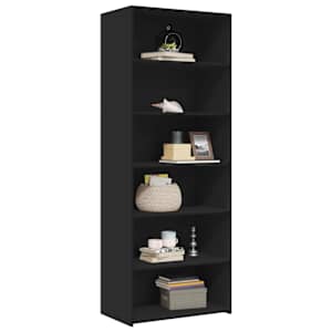 Skříň highboard bílá 70 x 41 x 185 cm kompozitní dřevo - obrázek 3