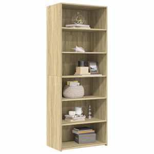 Skříň highboard dub sonoma 70 x 41 x 185 cm kompozitní dřevo - obrázek 3