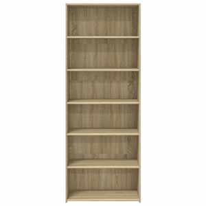 Skříň highboard dub sonoma 70 x 41 x 185 cm kompozitní dřevo - obrázek 4
